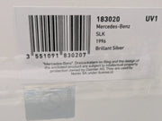 Modellautos 1:18 Norev Mercedes-Benz SLK 1996 Brillant Silver mit OVP