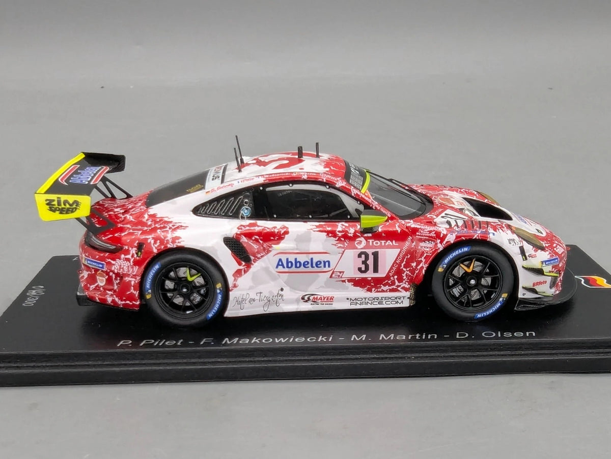 Modellautos 1:43 Spark SG782 Porsche 911 GT3 R 24H Nürburgring 2021 #31 OVP