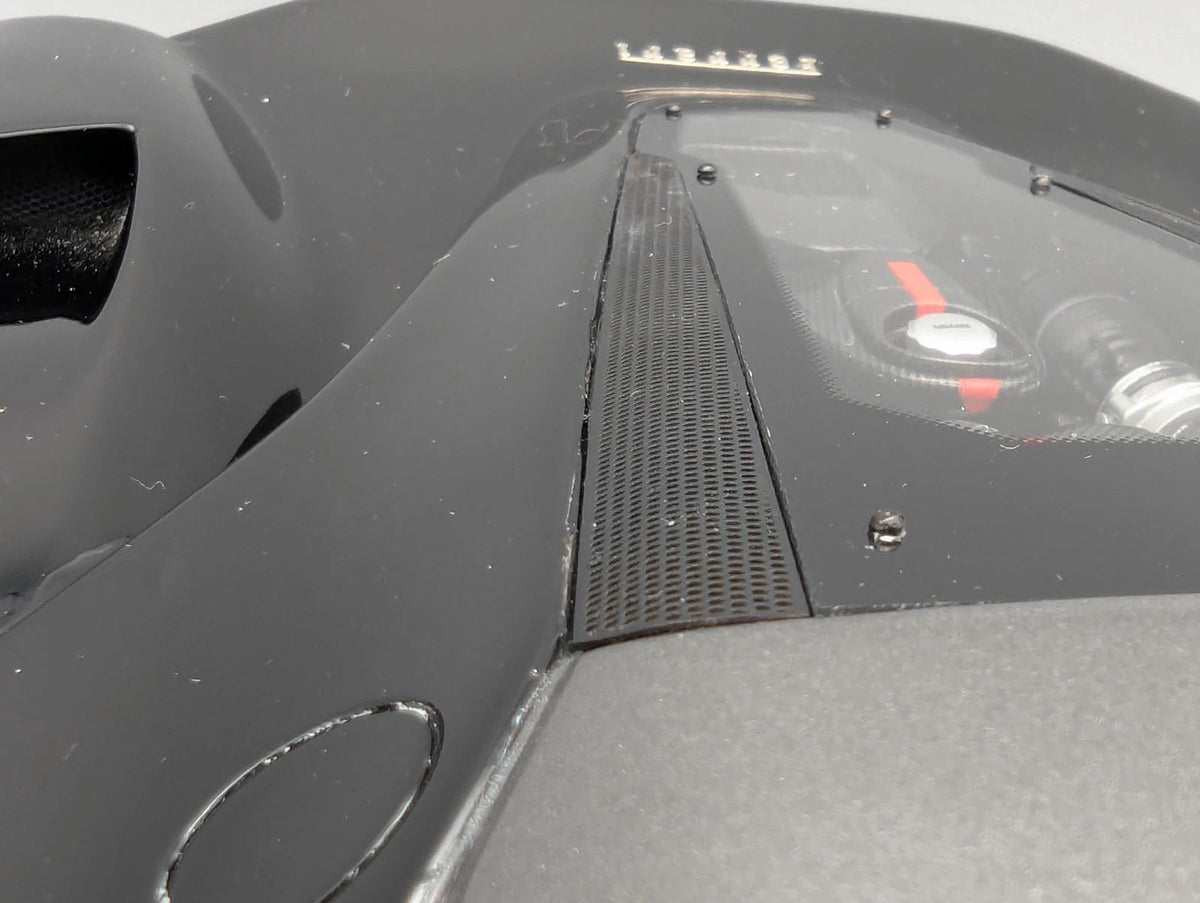 Modellautos 1:12 Amalgam Ferrari La Ferrari Ltd #01/10 Schwarz Zertifikat OVP