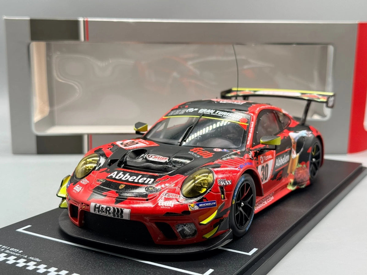 Modellautos 1:18 Ixo Porsche 911 GT3 R 24h Nürburgring 2020 #30 mit OVP