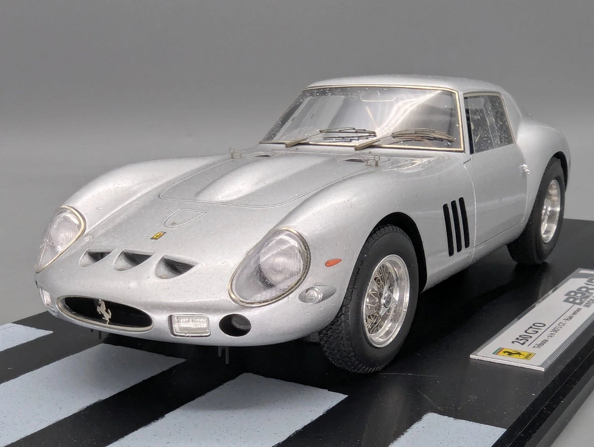 Modellautos 1:18 BBR Ferrari 250 GTO Rain Dirty Version Ltd 01/20 Silber mit OVP