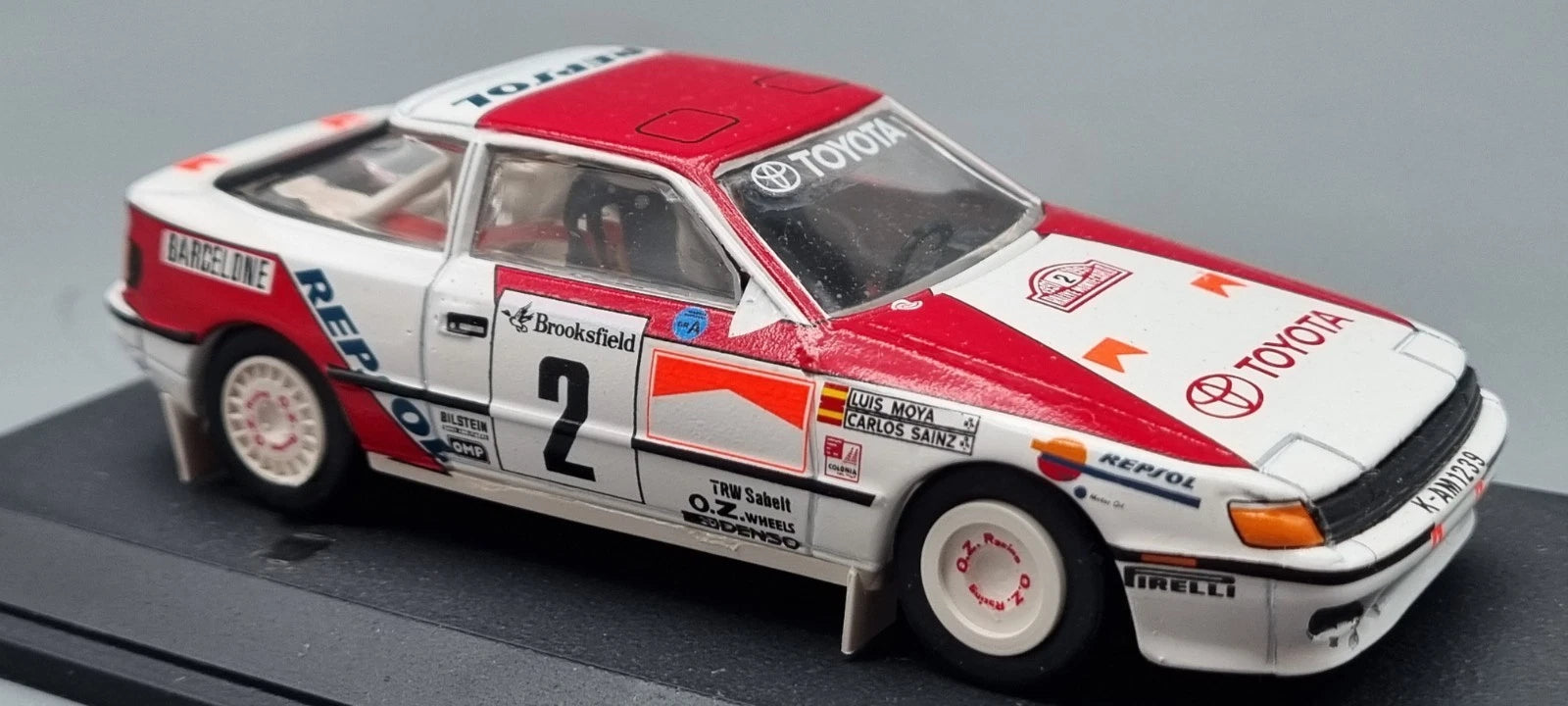 Modellautos 1:43 Trofeu Toyota Celica Rallye Monte Carlo 1991 #2 OVP