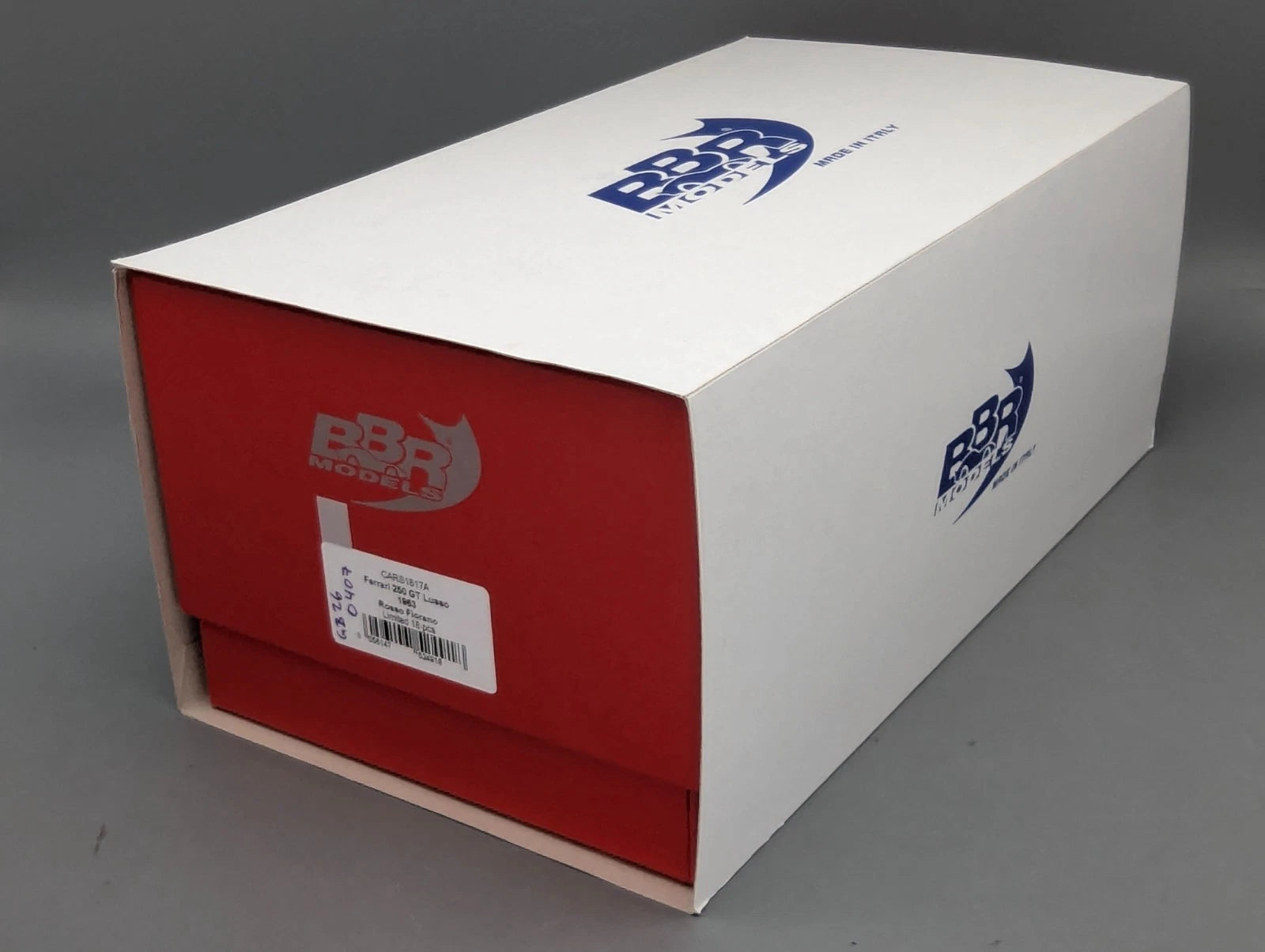 Modellautos 1:18 BBR Ferrari 250 GT Lusso S/N 4405 GT Auction 2009 Ltd 01/18 OVP