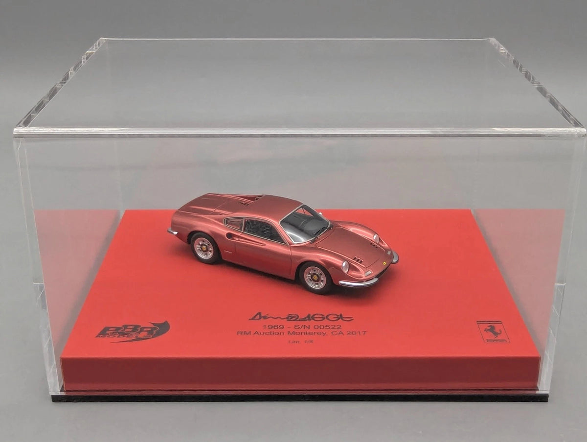 Modellautos 1:43 BBR Ferrari 246 GT Dino 1969 Auction CA 2017 01/05 mit OVP