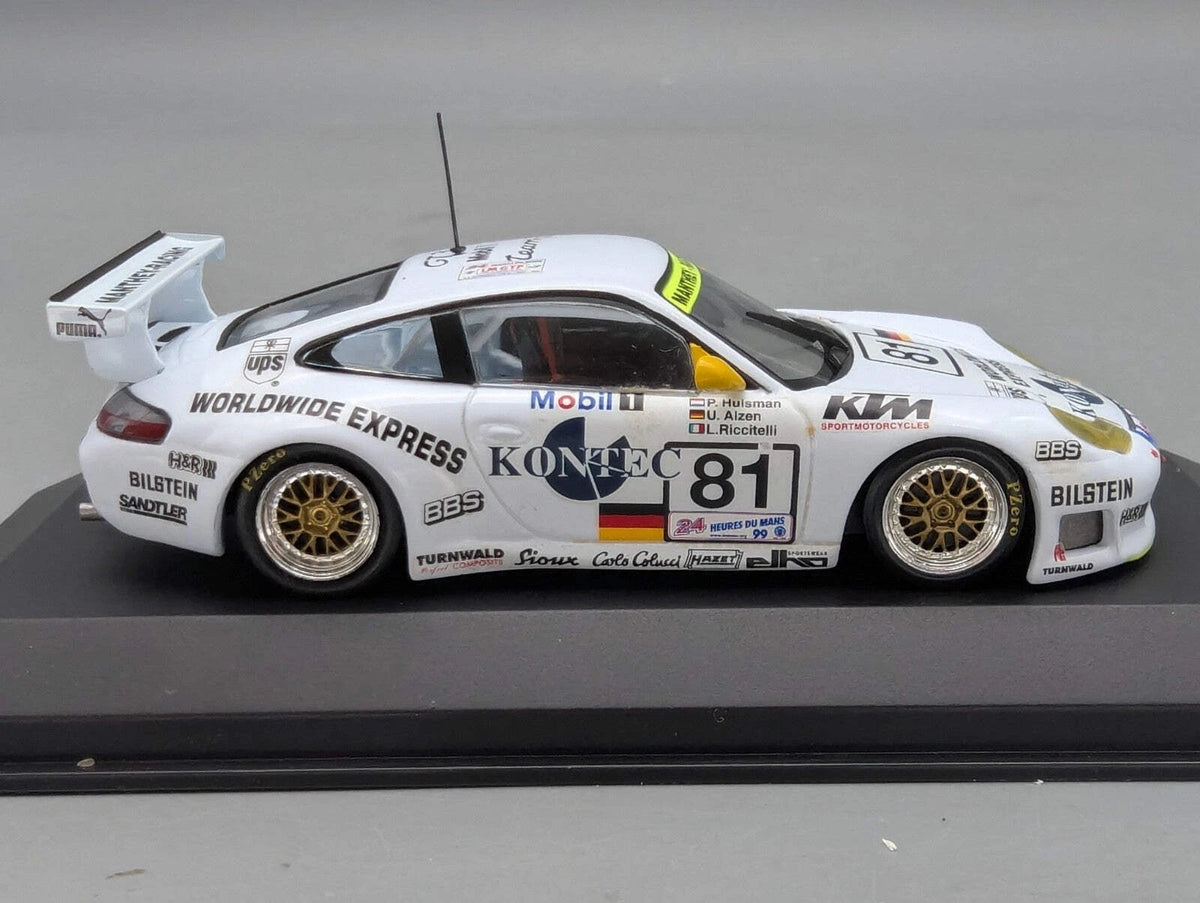 Modellautos 1:43 Minichamps Porsche 911 GT3 R #81 mit WAP Dealer OVP