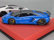 Eidolon Make Up 1:43 Lamborghini Aventador LP760-2 Blau und Weiß 2tlg Set OVP