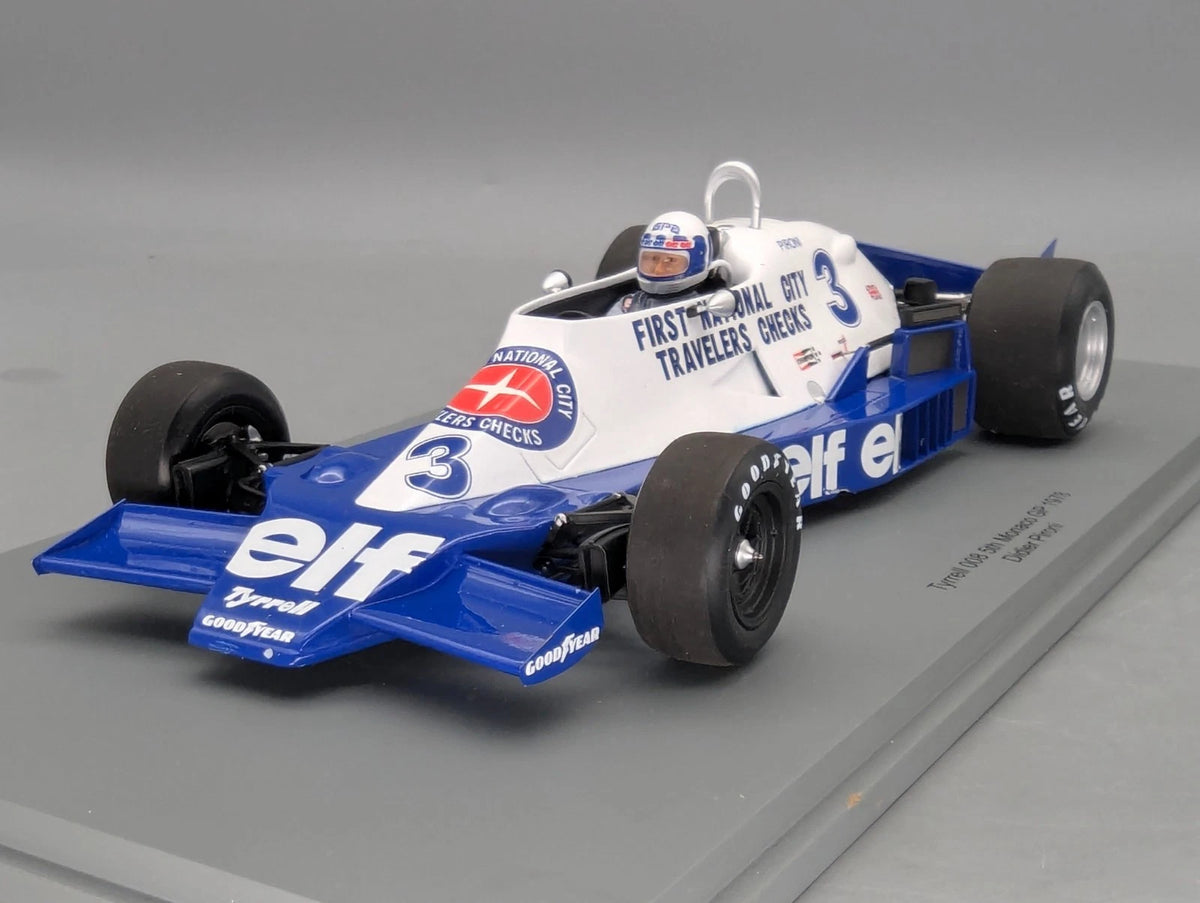 Modellautos 1:18 Spark 18S721 Tyrrell 008 Monaco GP '78 #3 Pironi BESCHÄDIGT OVP