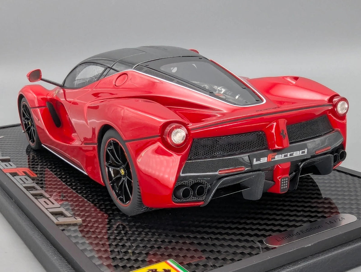 Modellautos 1:18 BBR Ferrari LaFerrari Met. F2008 Red Ltd 14/24 OVP