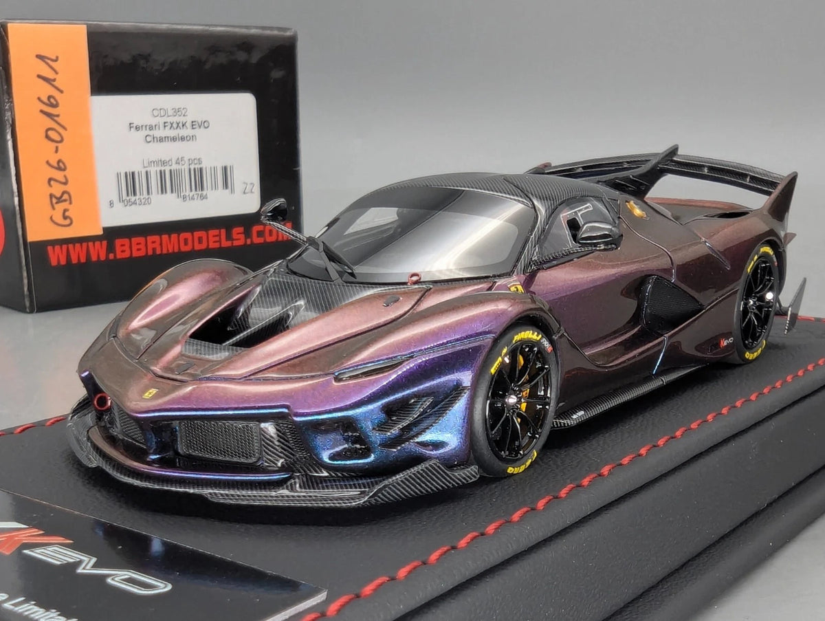 Modellautos 1:43 BBR Executive Calsito Ferrari FXX-K EVO Chameleon Ltd 22/45 OVP