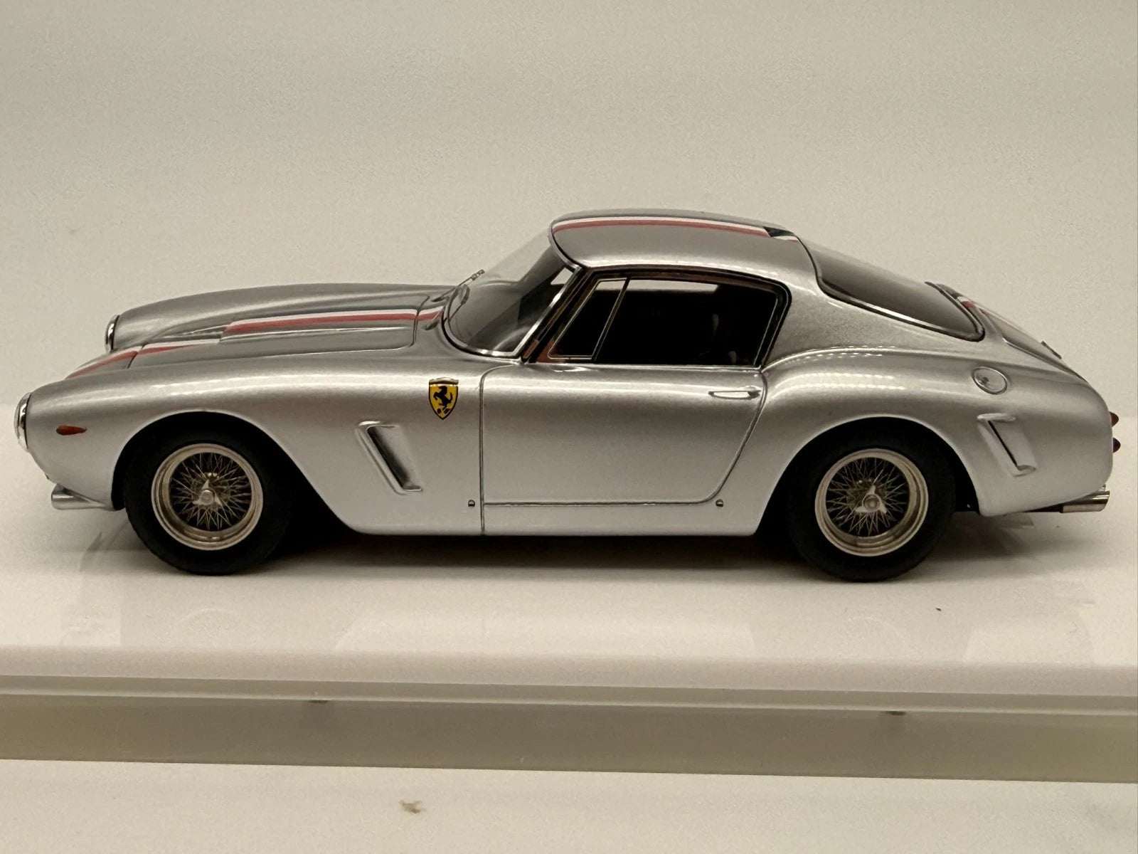 Modellautos 1:43 DMH Ferrari 250 SWB 1959 Silver flag version limitiert 4/10+OVP