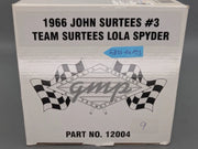 Modellautos 1:18 GMP Lola Spyder 1966 Team Surtees #3 John Surtees mit OPV