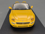 Modellautos 1:43 BBR Maserati 4200 Spyder 2001 Gelb mit OVP