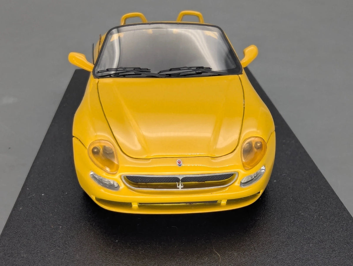 Modellautos 1:43 BBR Maserati 4200 Spyder 2001 Gelb mit OVP