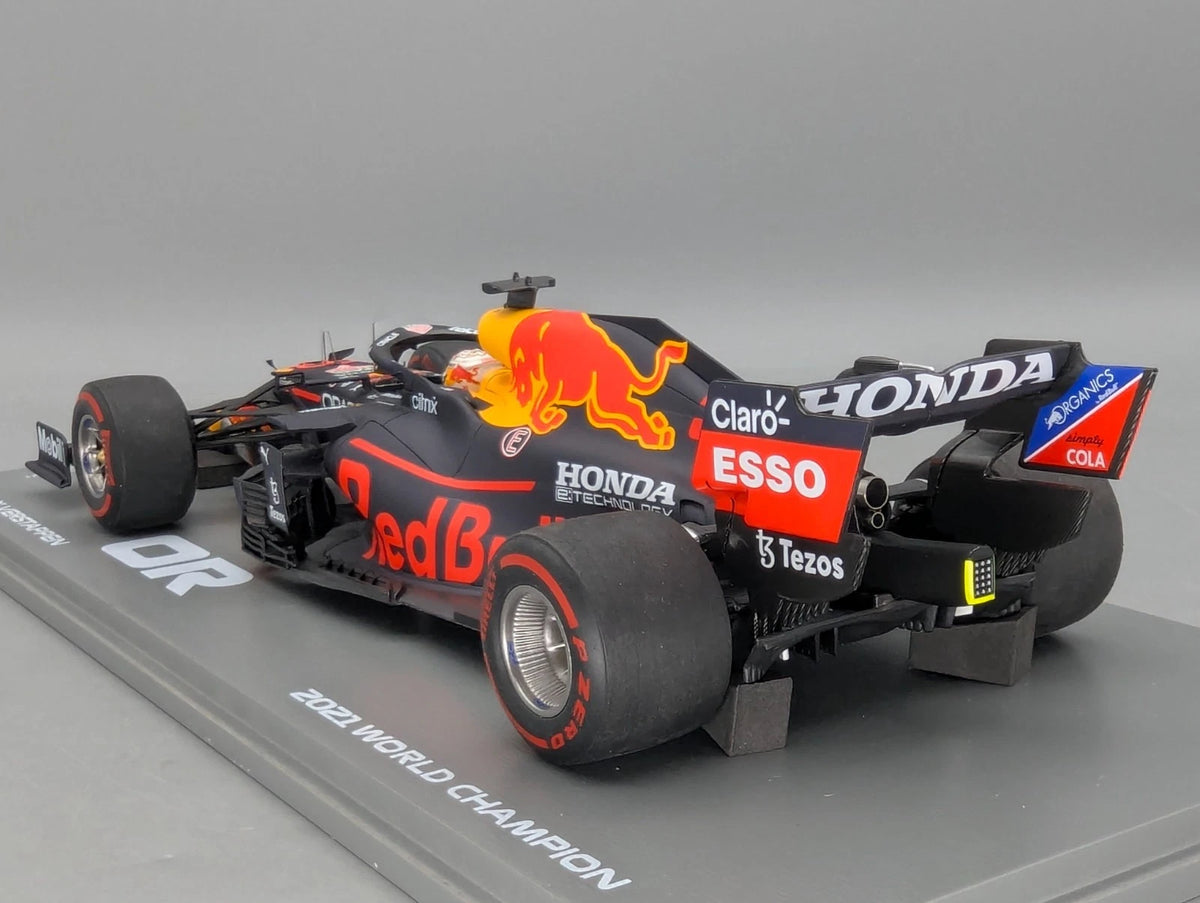 Modellautos 1:18 Spark Honda Red Bull RB16B WINNER Abu D 2021 #33 Verstappen OVP