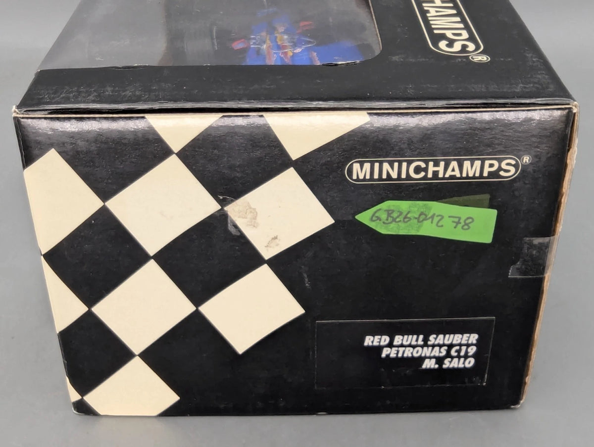 Modellautos 1:18 Minichamps Red Bull Sauber C19 #17 M. Salo mit OVP
