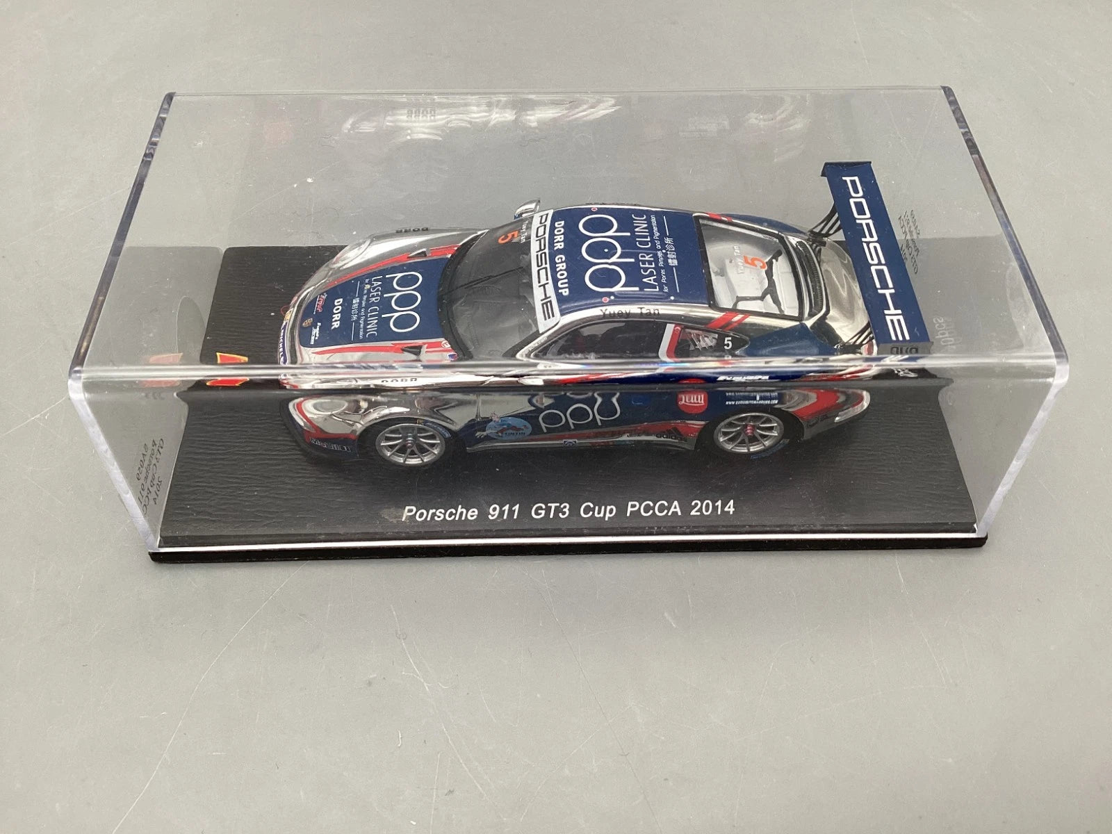 Modellautos 1:43 Spark Porsche 911 GT3 Cup PCCA 2014 limitiert mit OVP