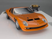 Eidolon Make Up 1:43 Lamborghini Jota SJ Orange Engine Set Ltd 4/100 mit OVP