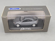 Modellautos 1:43 Minichamps Ford Puma Silbergrau Metallic mit Dealer OVP