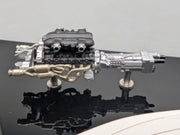 Eidolon Make Up 1:43 Lamborghini Aventador LP720-4 Roadster Engine Set Weiß OVP