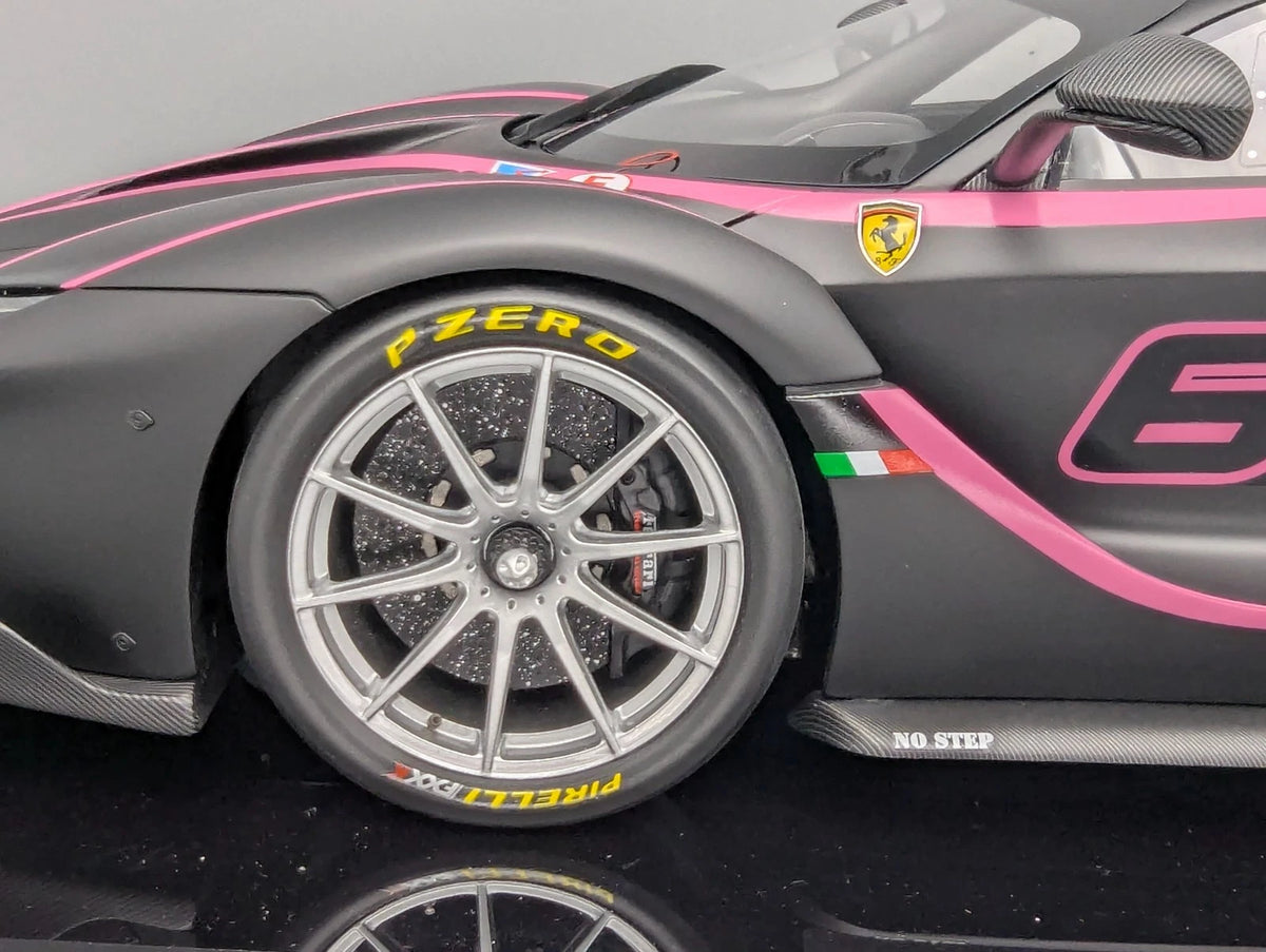 Modellautos 1:12 BBR Ferrari FXX-K Car #6 Nero Matt Ltd 07/25 in Vitrine OVP