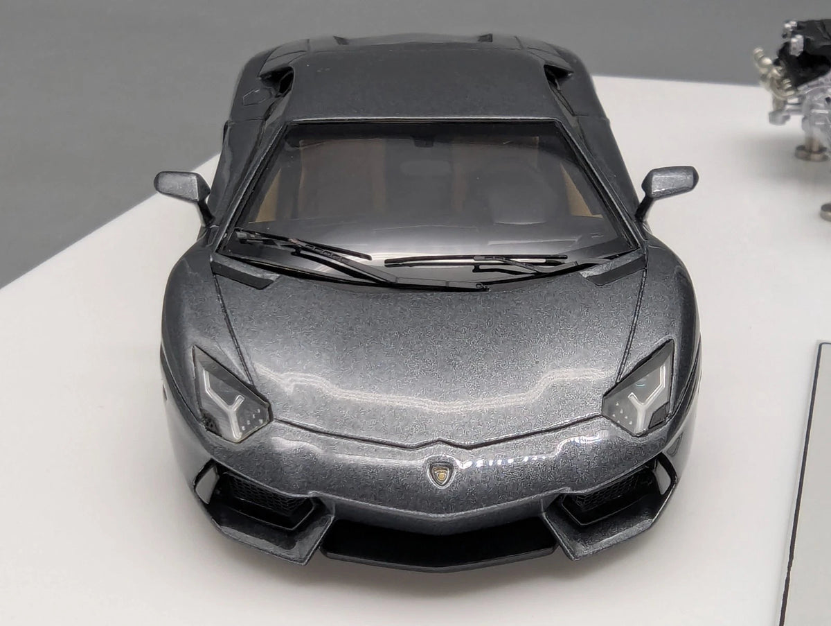 Eidolon Make Up 1:43 Lamborghini Aventador LP700-4 2011 Engine Set Grau Met. OVP