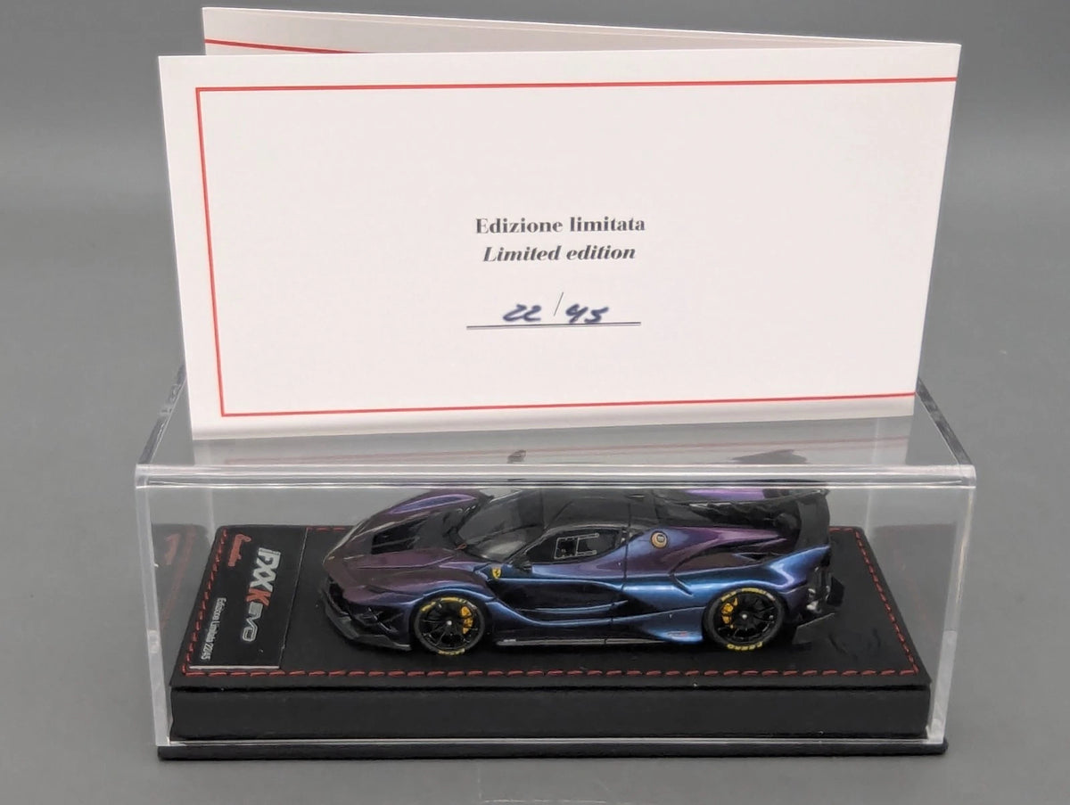 Modellautos 1:43 BBR Executive Calsito Ferrari FXX-K EVO Chameleon Ltd 22/45 OVP