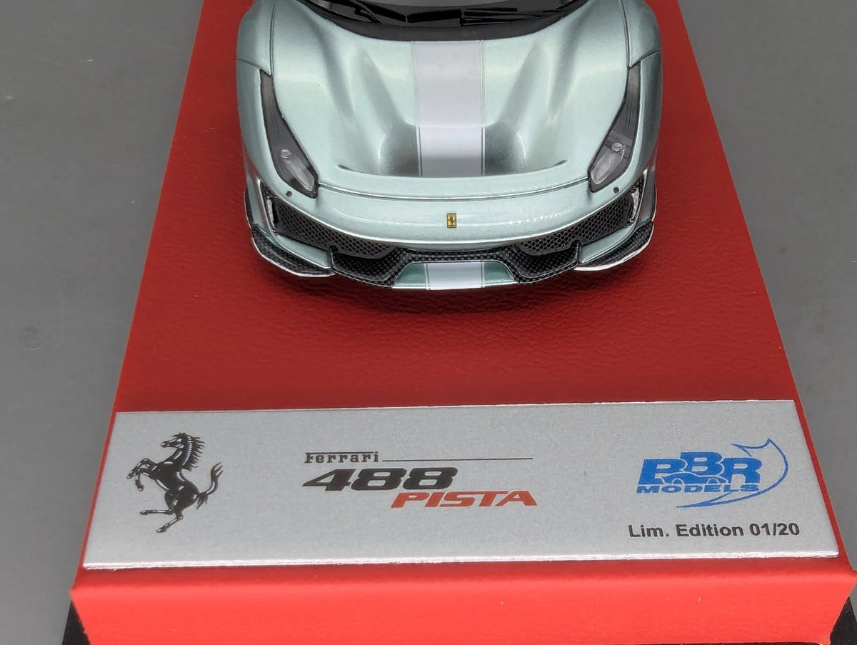 Modellautos 1:43 BBR Concept43 Ferrari 488 Pista RHD 2019 Verde Franc. 01/20 OVP