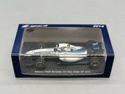 Modellautos 1:43 Spark Williams FW36 Mercedes 3rd Abou Dhabi GP 2014 mit OVP