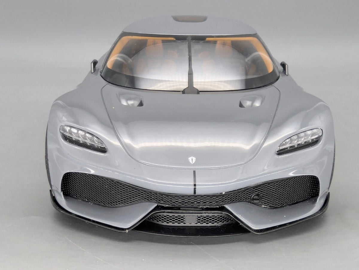 Modellautos 1:18 GT Spirit GT374 KGG Königsegg Gemera Grau mit OVP