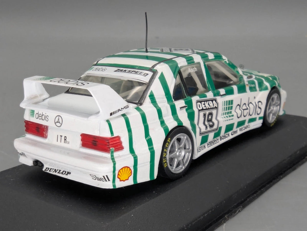 Modellautos 1:43 Minichamps Mercedes Benz 190E EVO2 2. Version 1992 #19 Asch OVP