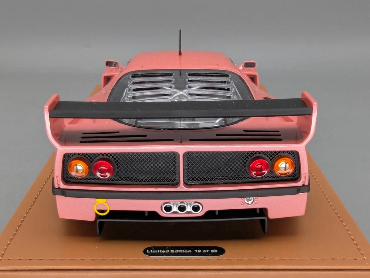 Modellautos 1:18 Tecnomodel Ferrari F40 LM 1996 Press Metallic Pink 19/60 OVP