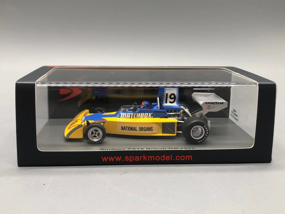 Modellautos 1:43 Spark Surtees TS16 Formel1 Morgan #19 mit OVP