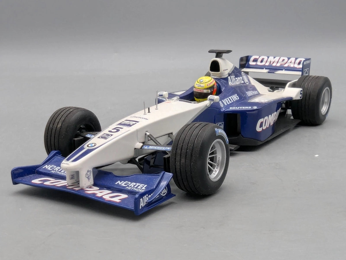Modellautos 1:18 Minichamps Williams BMW F1 FW22 2000 #5 Launch Car OVP