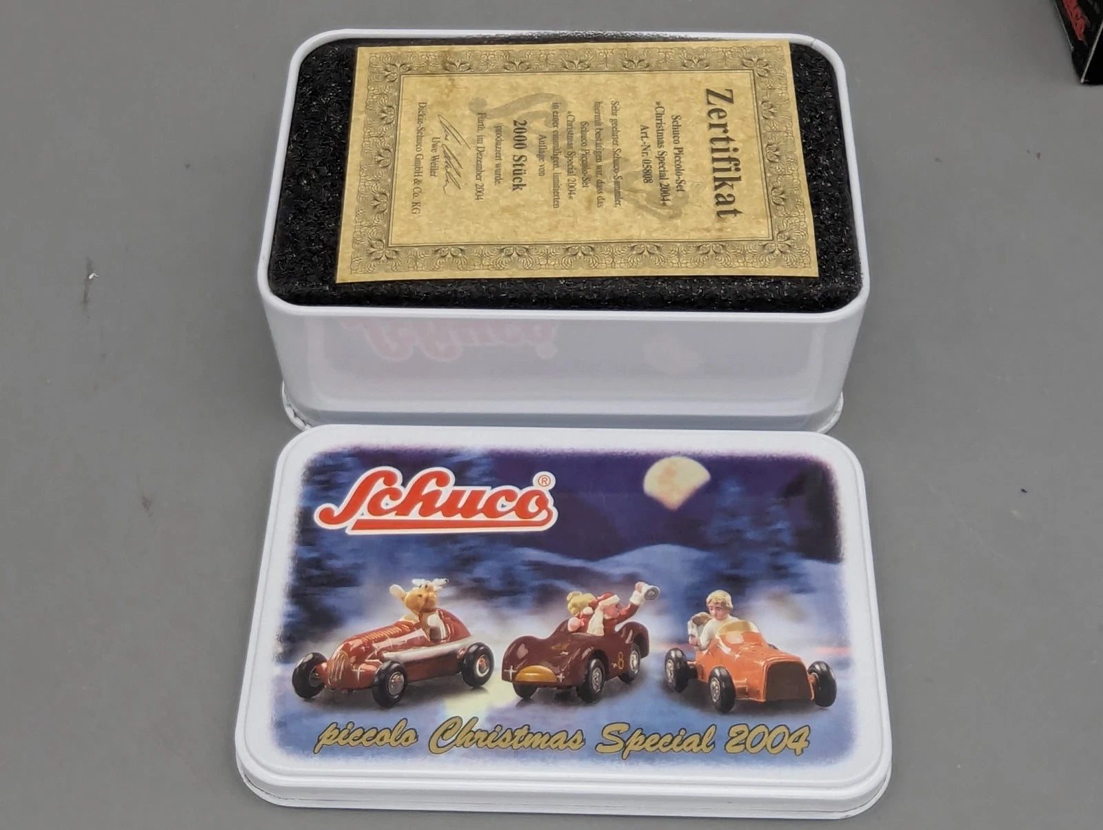 Modellautos 1:90 Schuco Piccolo-Set Christmas Special Weihnachten 2004 3-tlg OVP