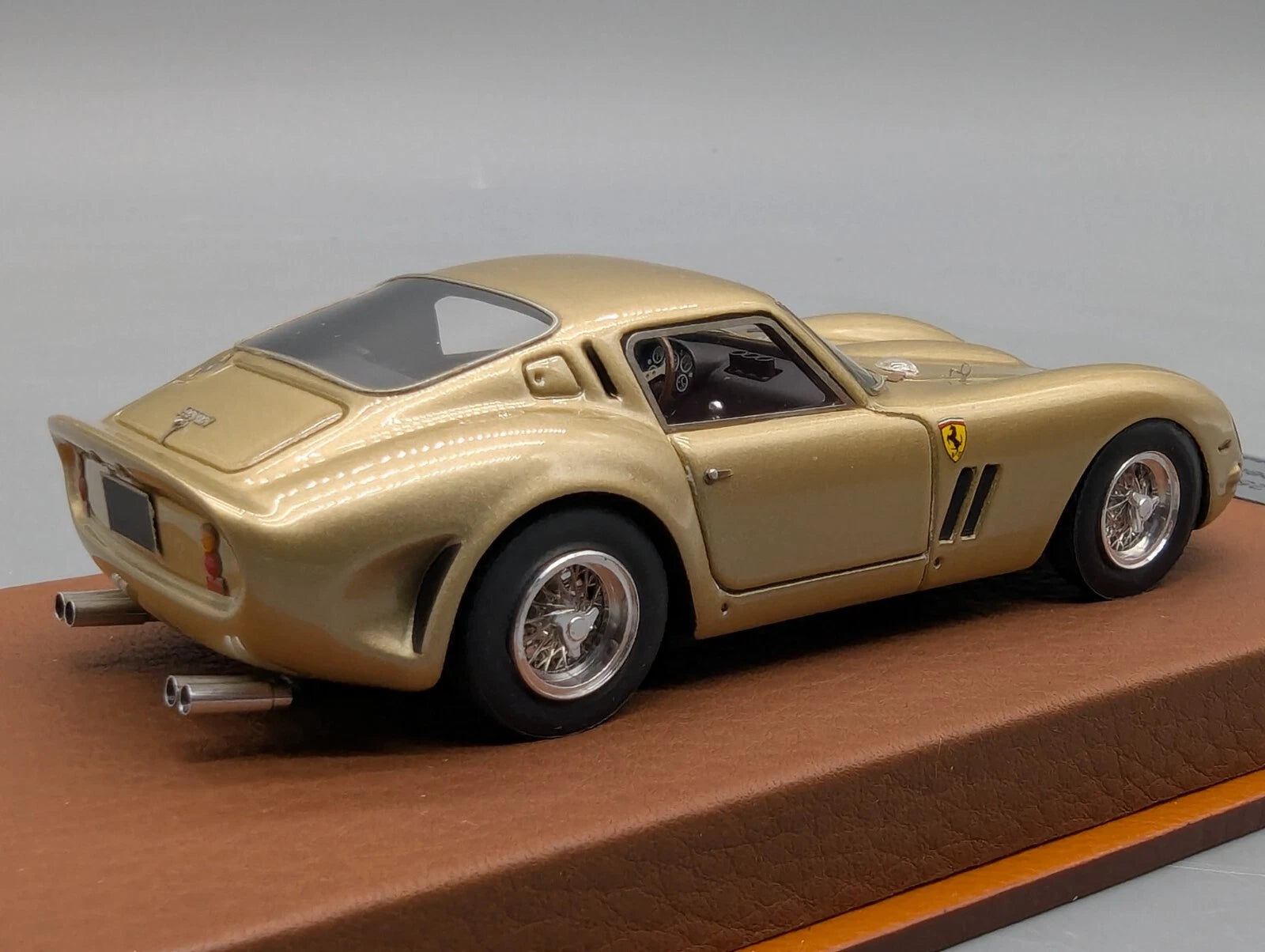 Modellautos 1:43 BBR CALSITO Ferrari 250 GTO Street 1962 Gold 13/25 OVP