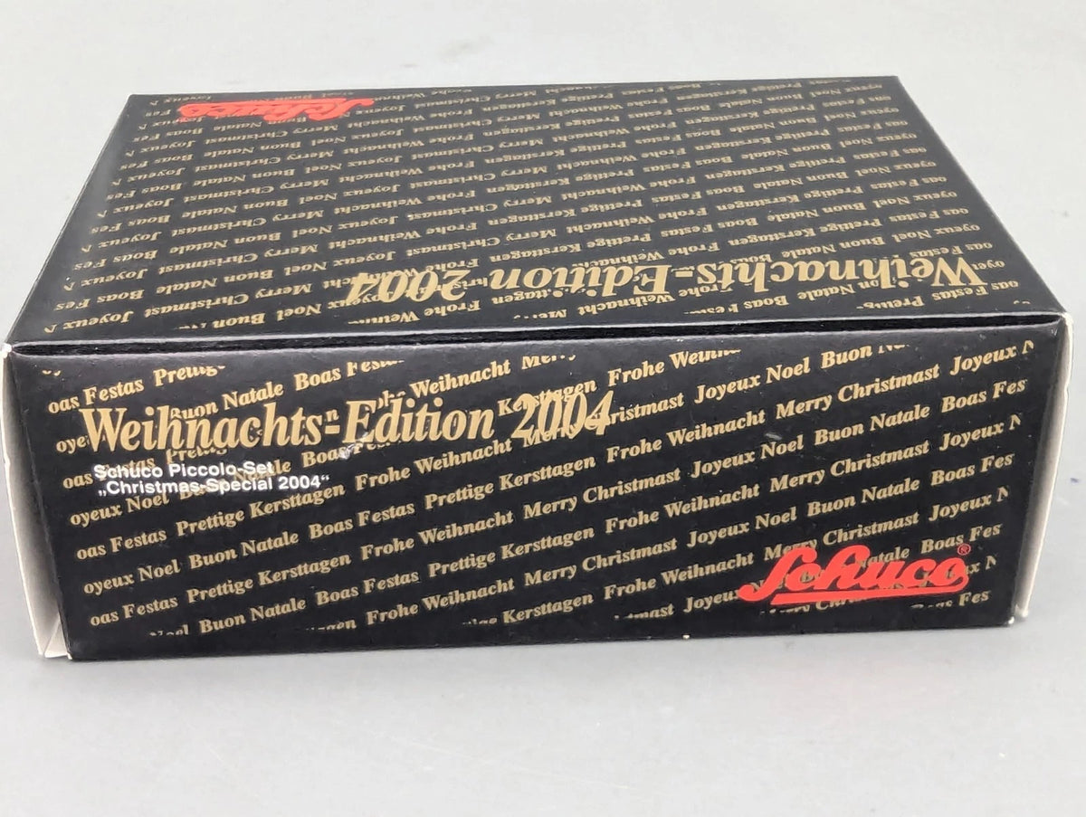 Modellautos 1:90 Schuco Piccolo-Set Christmas Special Weihnachten 2004 3-tlg OVP