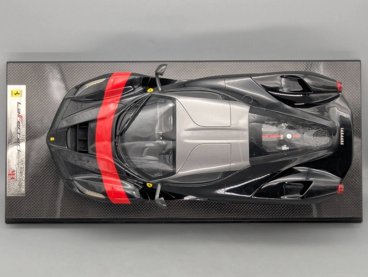 Modellautos 1:12 Amalgam Ferrari La Ferrari Ltd #01/10 Schwarz Zertifikat OVP