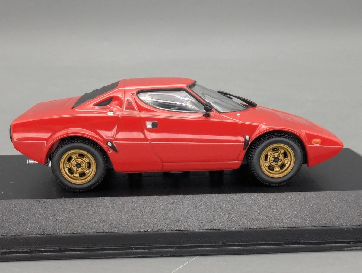 Modellautos 1:43 Minichamps Lancia Stratos AUTOhebdo Edition 7 / Red mit OVP