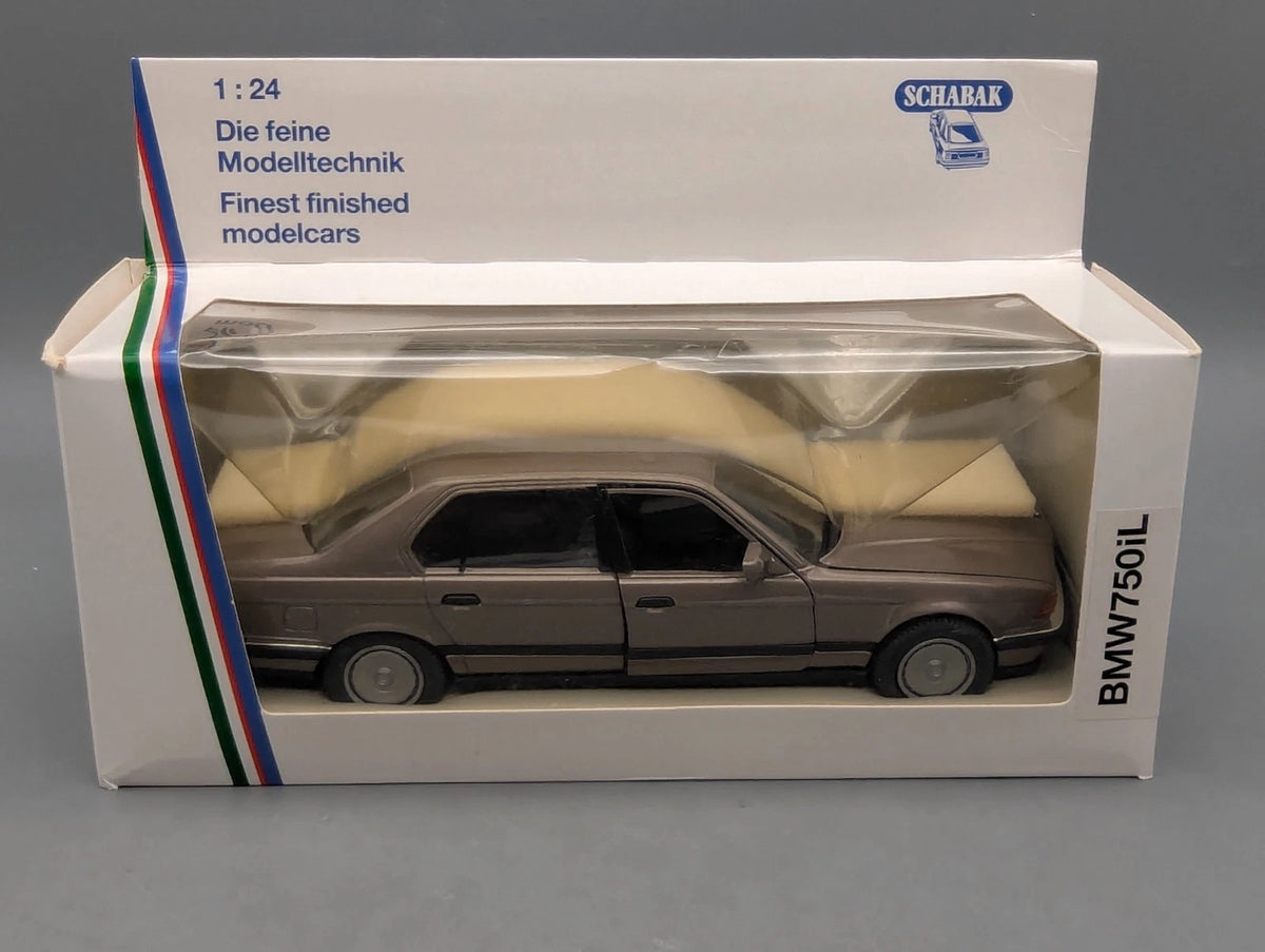Modellautos 1:24 Schabak 1620 BMW 750iL Hellbraun Metallic mit OVP