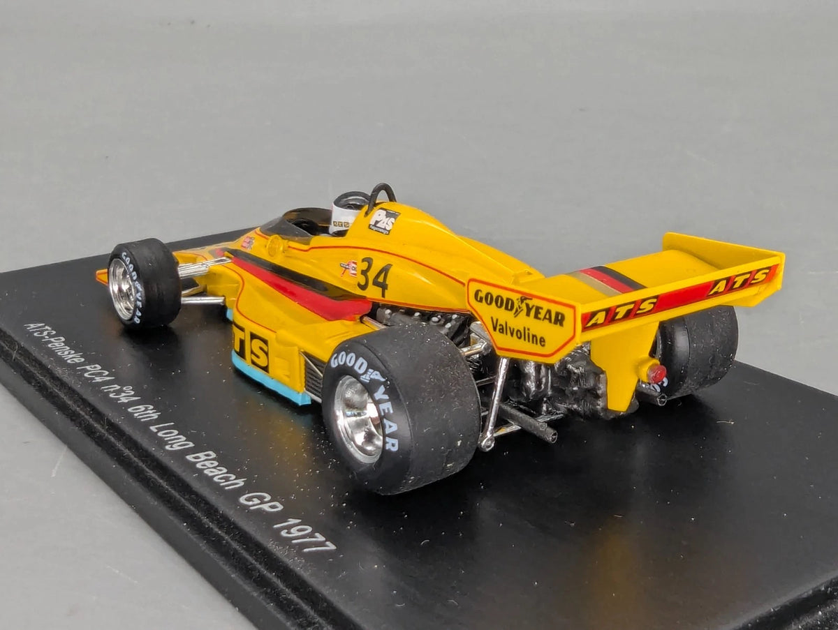 Modellautos 1:43 Spark S3371 ATS-Penske PC4 Long Beach 1977 #34 J. P. Jarier OVP