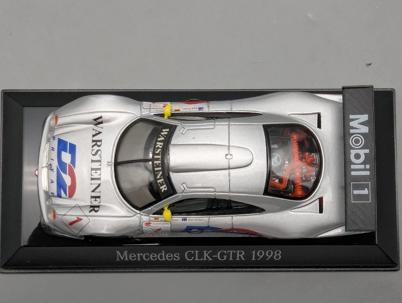 Modellautos 1:43 Maisto Mercedes Benz CLK-GTR 1998 #1 mit  Dealer OVP
