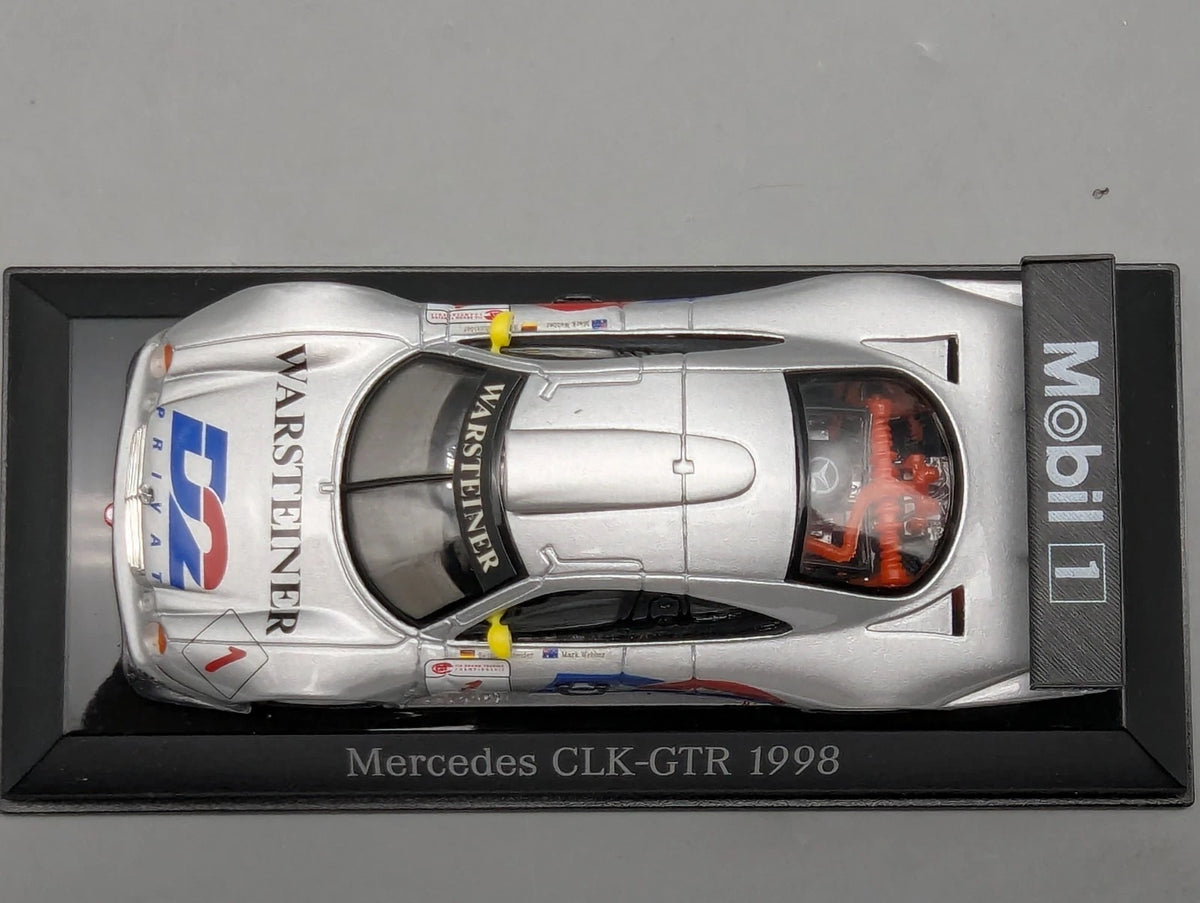 Modellautos 1:43 Maisto Mercedes Benz CLK-GTR 1998 #1 mit  Dealer OVP