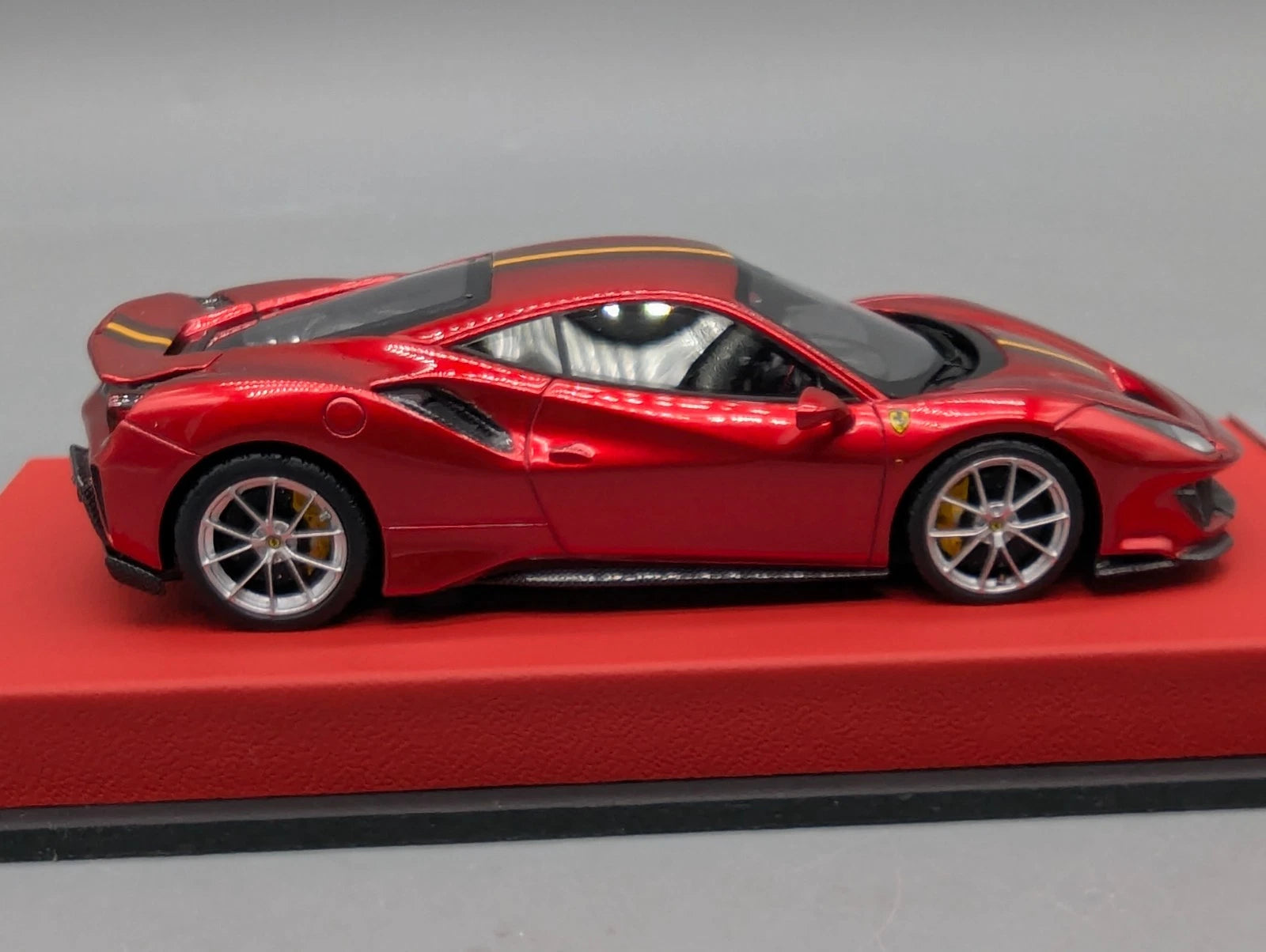 Modellautos 1:43 BBR Concept43 Ferrari 488 Pista RHD 2020 Rosso Fuoco 01/20 OVP
