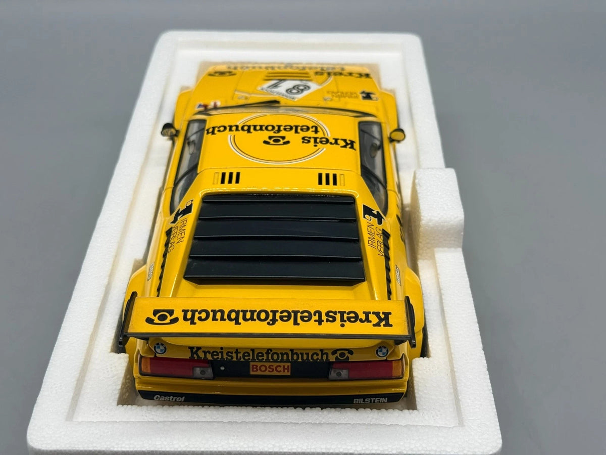 Modellautos 1:18 Minichamps BMW M1 Procar M.Winkelhock 1979 #81 mit OVP