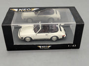 Modellautos 1:43 Neo Scale Models 43246 Porsche 911 Carrera Targa USA Weiß OVP