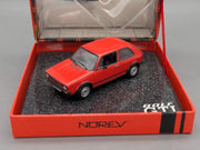 Modellautos 1:43 Norev Volkswagen VW Golf 1 GT1 mit Klappbox OVP