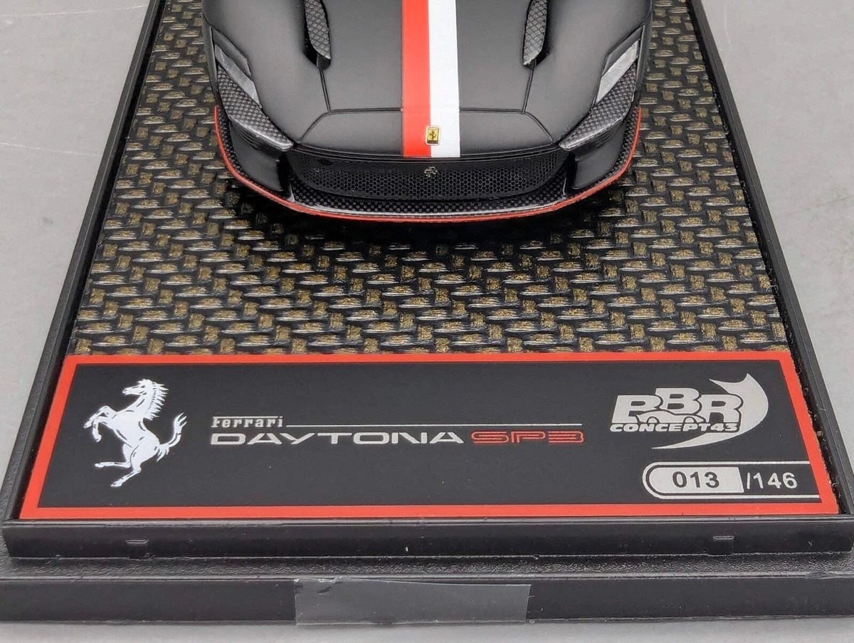 Modellautos 1:43 BBR Concept43 Ferrari SP3 Daytona Spider 013/146 Leclerc OVP