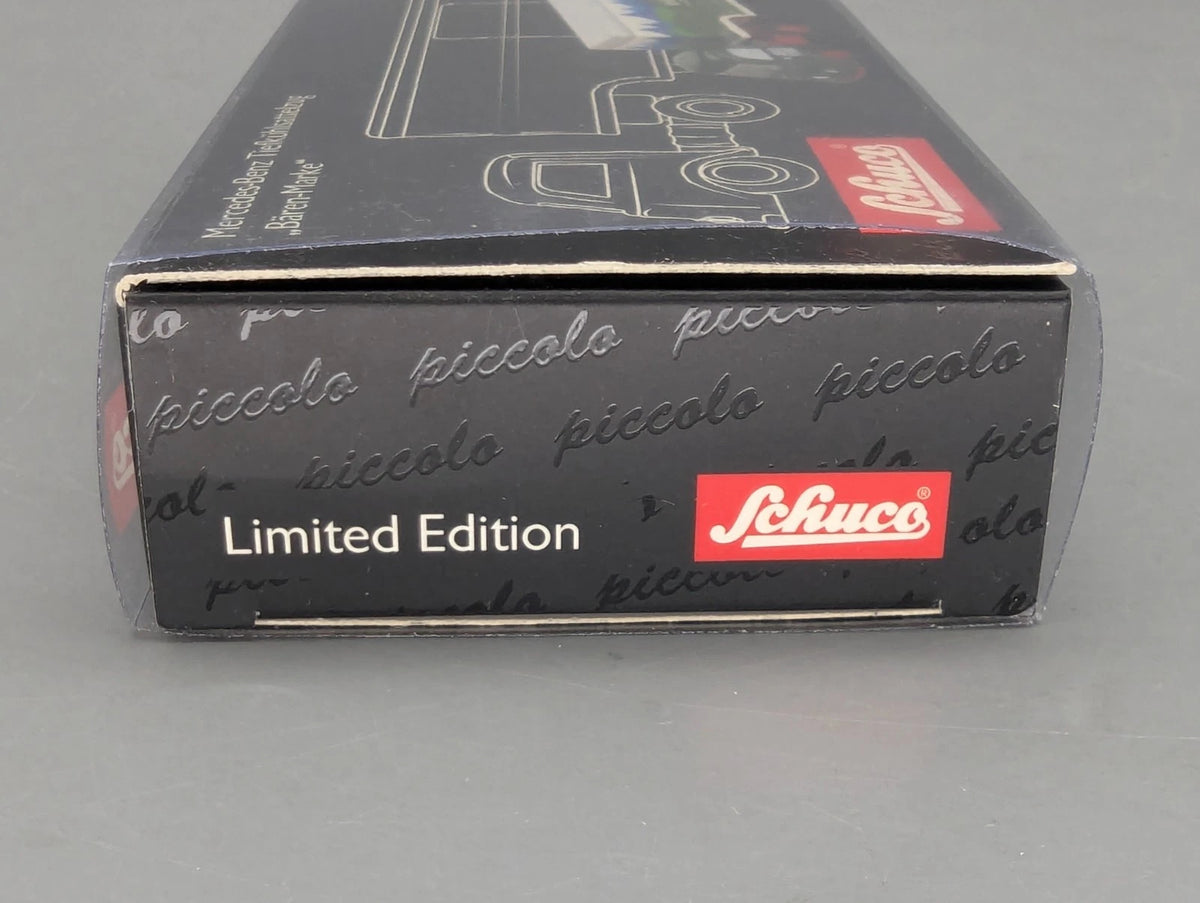 LKW Modell 1:90 Schuco Piccolo Mercedes-Benz Tiefkühlsattelzug Bären-Marke OVP