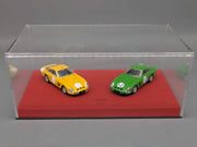 Modellautos 1:43 BBR Ferrari 330 LMB RHD Ltd 01/03 2-tlg Set mit Vitrine und OVP