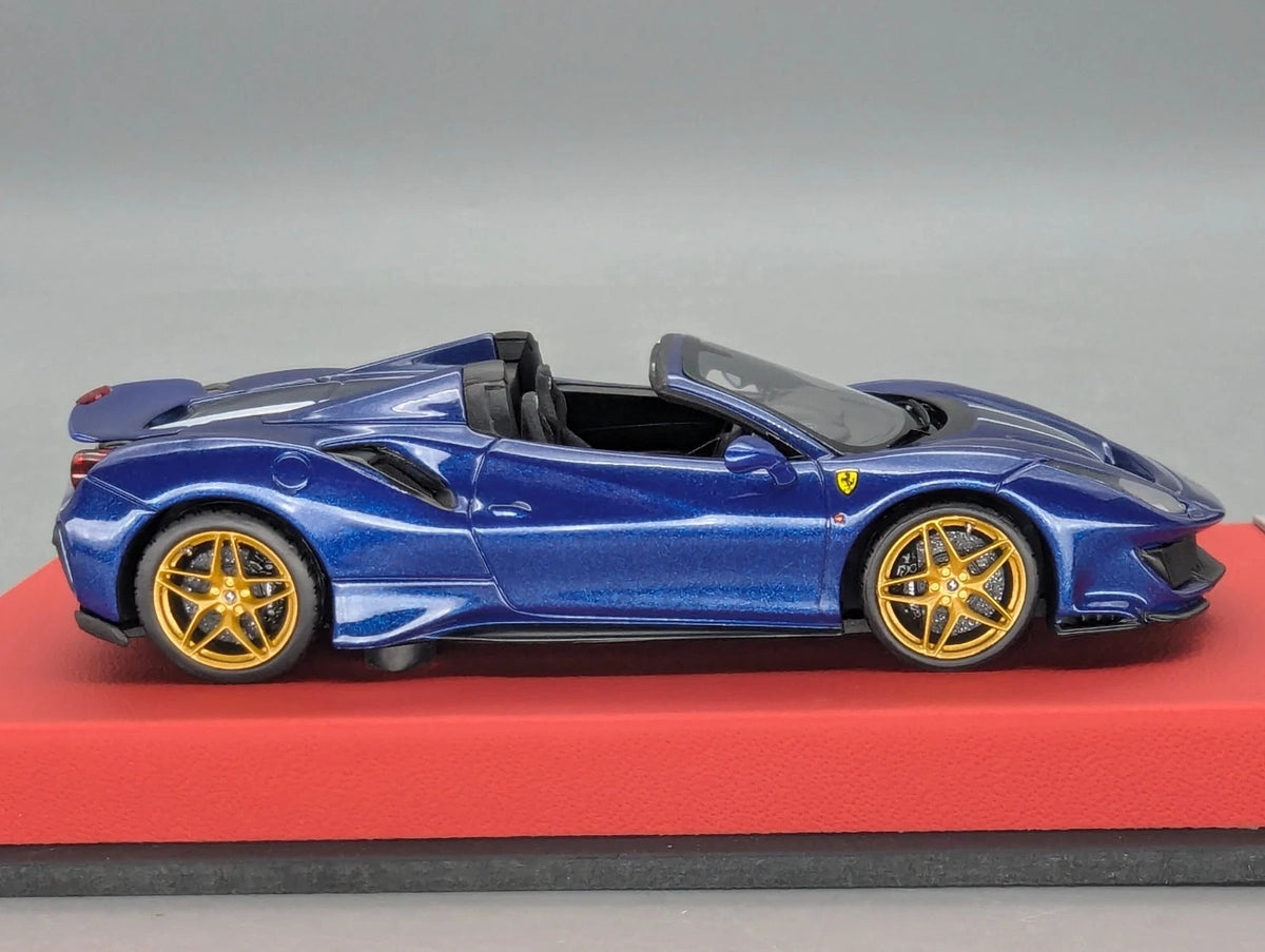 Modellautos 1:43 BBR Concept43 Ferrari 488 Pista Spider RHD BluTDF Ltd 01/20 OVP